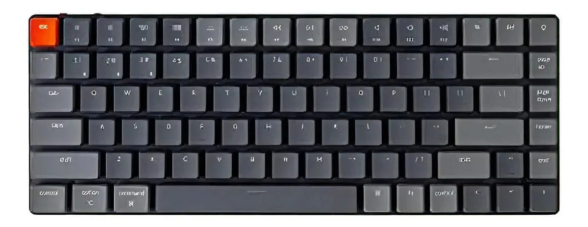 Teclado mecânico USB sem fio retroiluminado Keychron K3