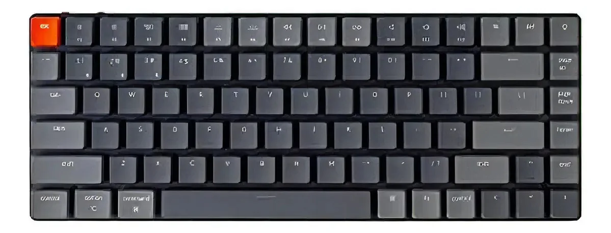 Teclado mecânico Bluetooth Keychron K3 Design 75% 84 teclas