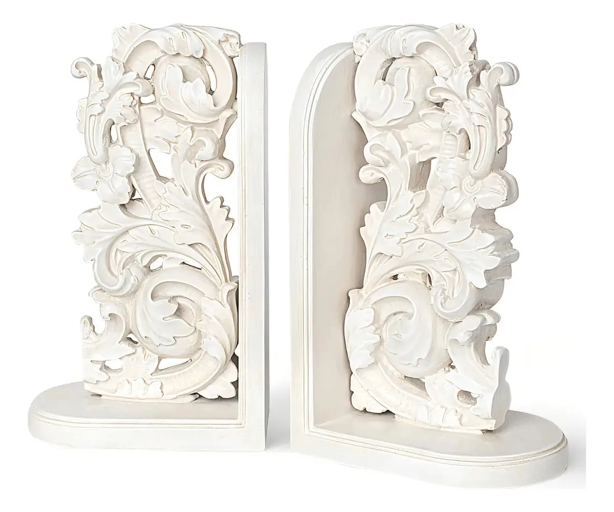 Suportes para livros pesados vintage Aels, extremidades decorativas