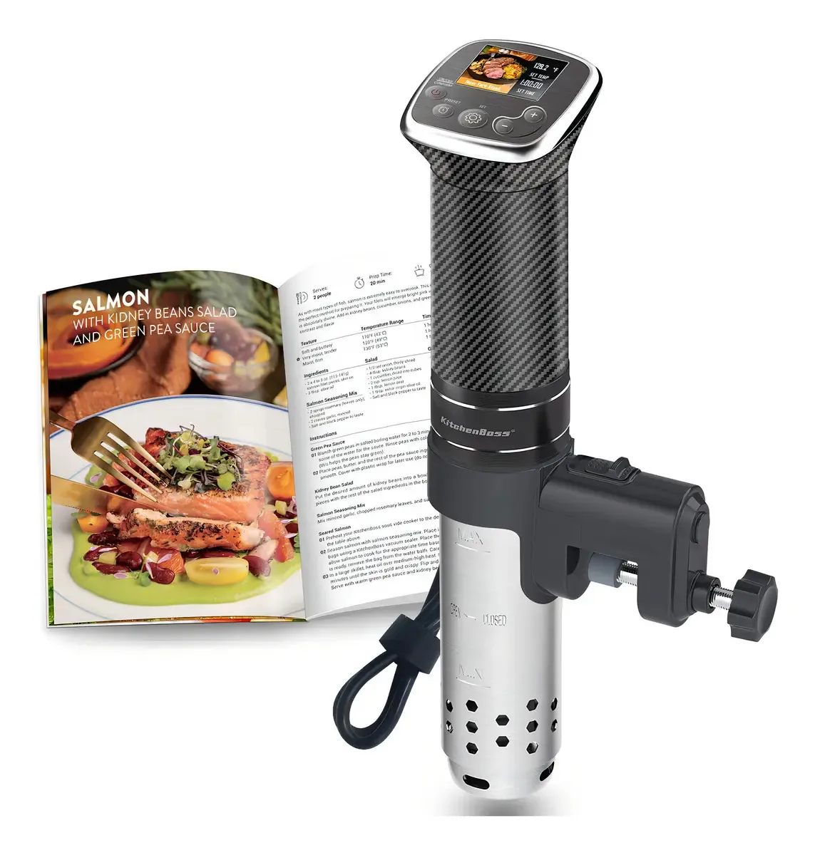 Máquina Kitchenboss Sous Video: Circulador de imersão Pro