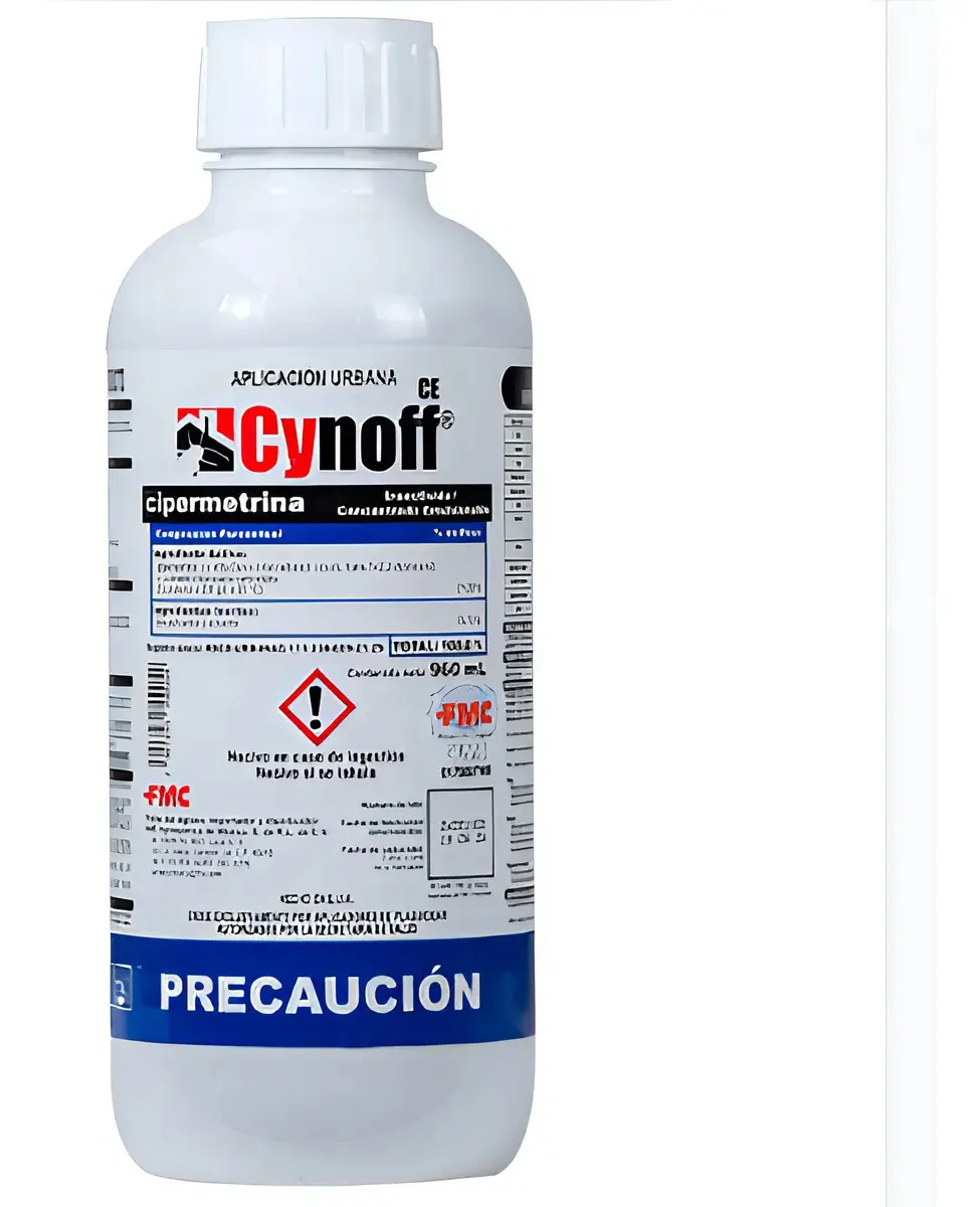 Inseticida de cipermetrina Cynoff Ce 960 ml mata percevejos
