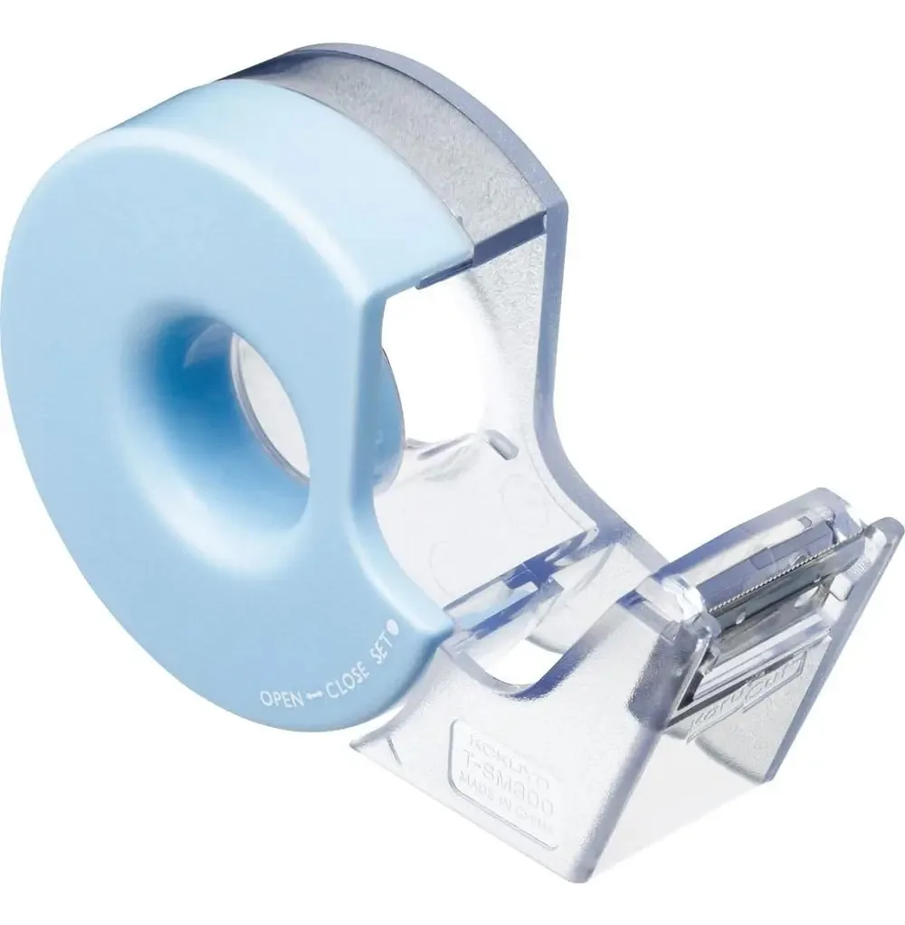Dispensador de fita adesiva Kokuyo Karu-cut Blue