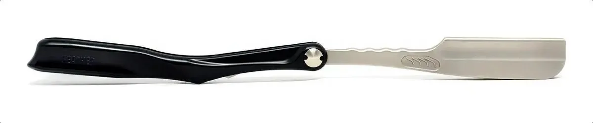 Suporte de barbear preto dobrável Feather Shave Ss