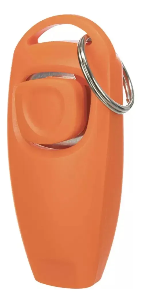 Clicker Training Trixie Dog Training com Orange Whistle