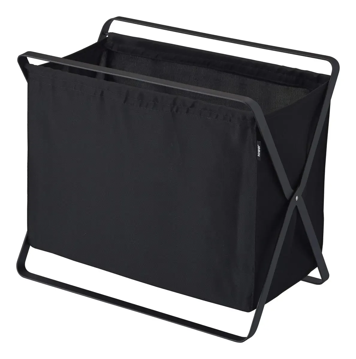 Yamazaki Home Tower Storage Cesto Negro