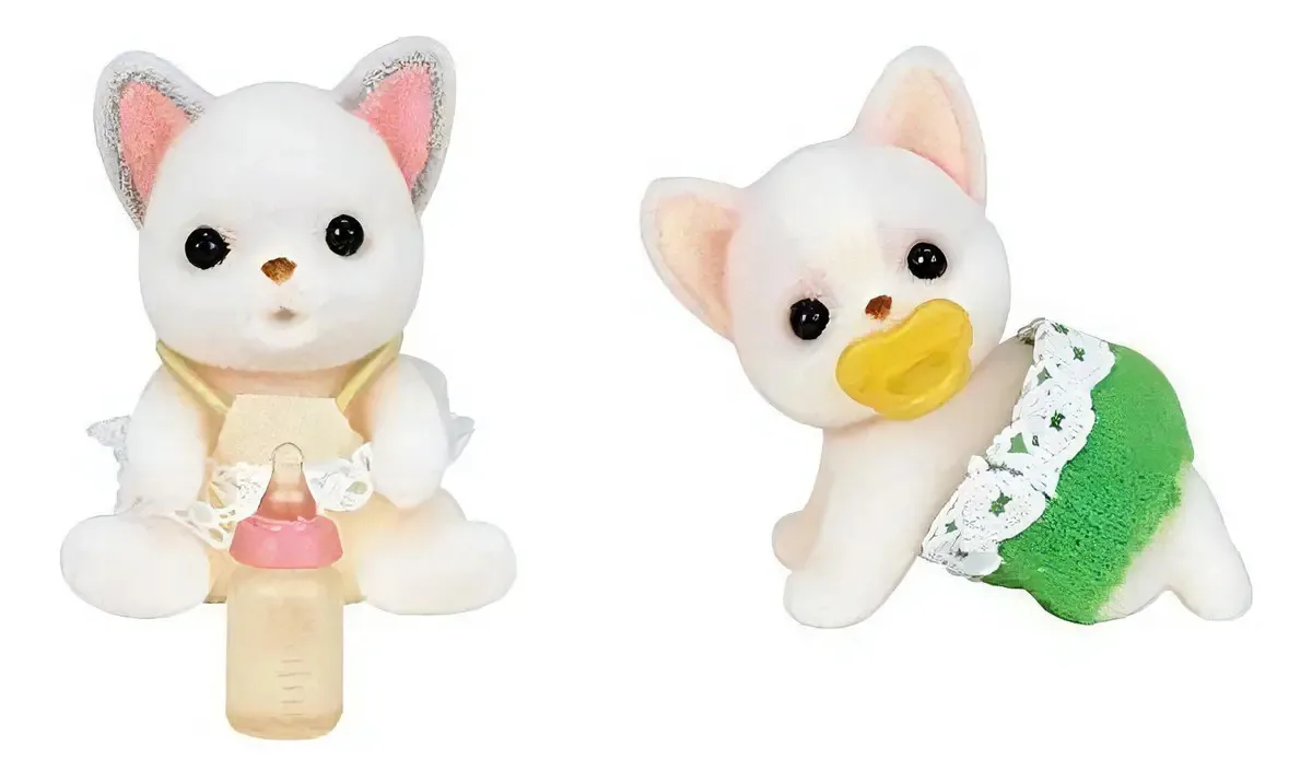 Bonecas gêmeas Chihuahua Sylvanian