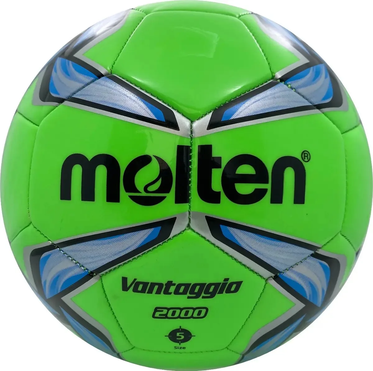 Bola de futebol verde Molten Vantaggio F5v2000 #5