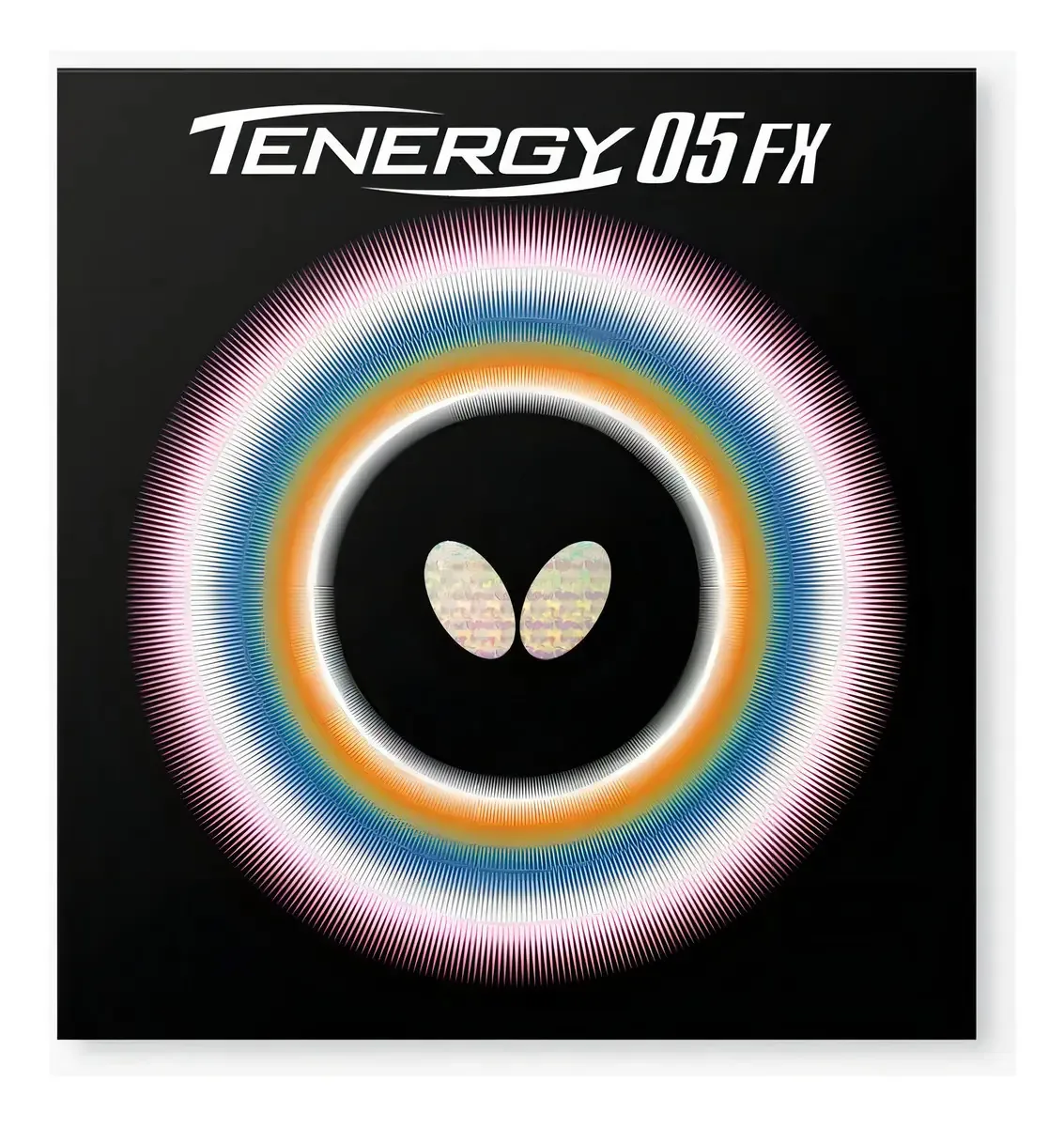 Borracha Tênis Mesa Butterfly Tenergy 05 FX Vermelha 2.1mm ST Reto