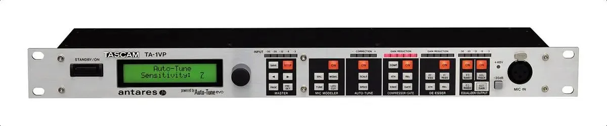 Processador Vocal Tascam Ta-1vp Com Antares Auto-tune