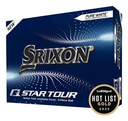 Bolas de golfe brancas Srixon Q Star Tour2 White X12