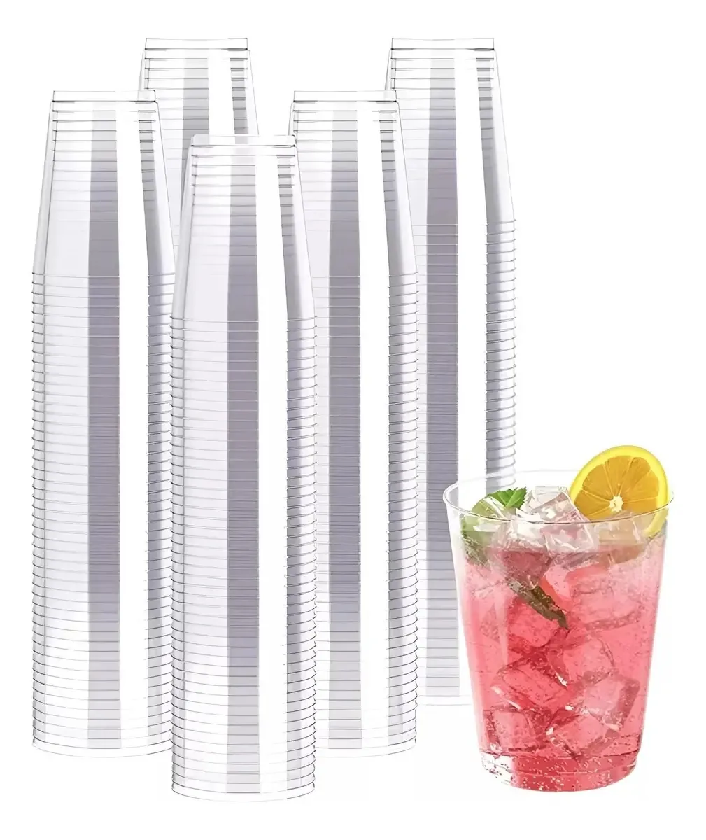 Copos de acrílico X40 Copos de plástico reutilizáveis Copos reutilizáveis de 299 ml/10 onças Copos de cerveja Copos de plástico Copos de acrílico Copos de confeiteiro grandes