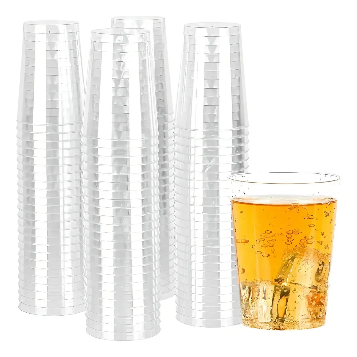 20 copos de acrílico, copos de plástico reutilizáveis, copos reutilizáveis de 299 ml/10 onças, copos de cerveja, copos de plástico, copos de acrílico, copos de confeiteiro grandes