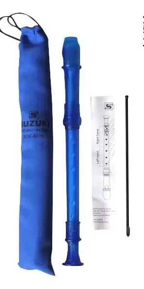 Gravador de instrumentos musicais Suzuki, azul (srg-81tb)