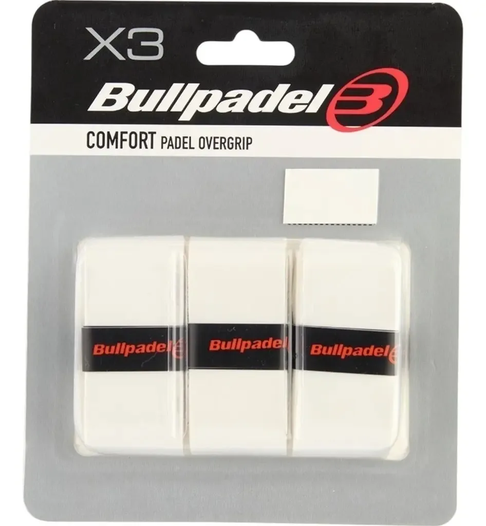 Cubregrip/Overgrip Comfort Padel, cor fina, branco, branco