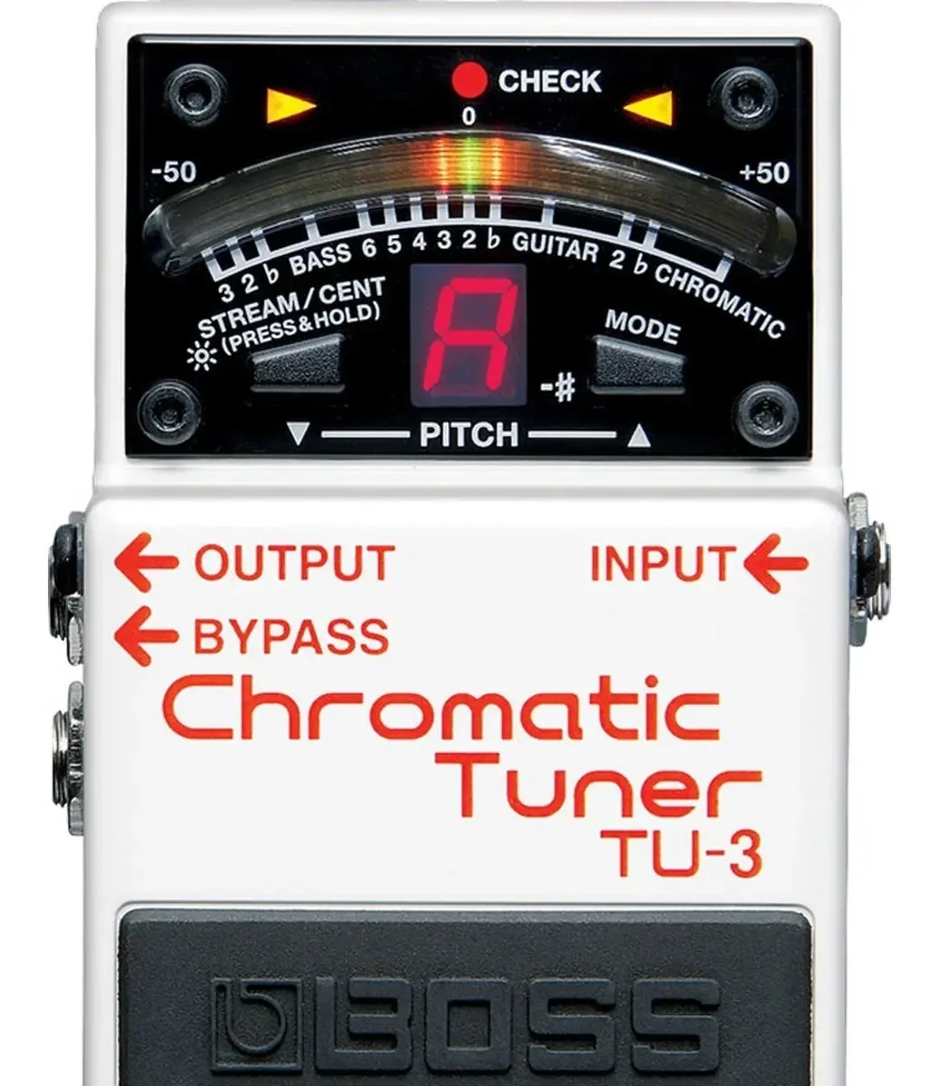 Pedal Afinador Boss Tu-3 Branco