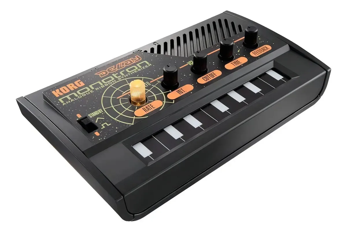 Mini sintetizador, sons analógicos Korg Monotron Delay!!