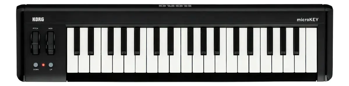 Controlador Midi USB 37 Teclas Korg Microkey2-37 Preto