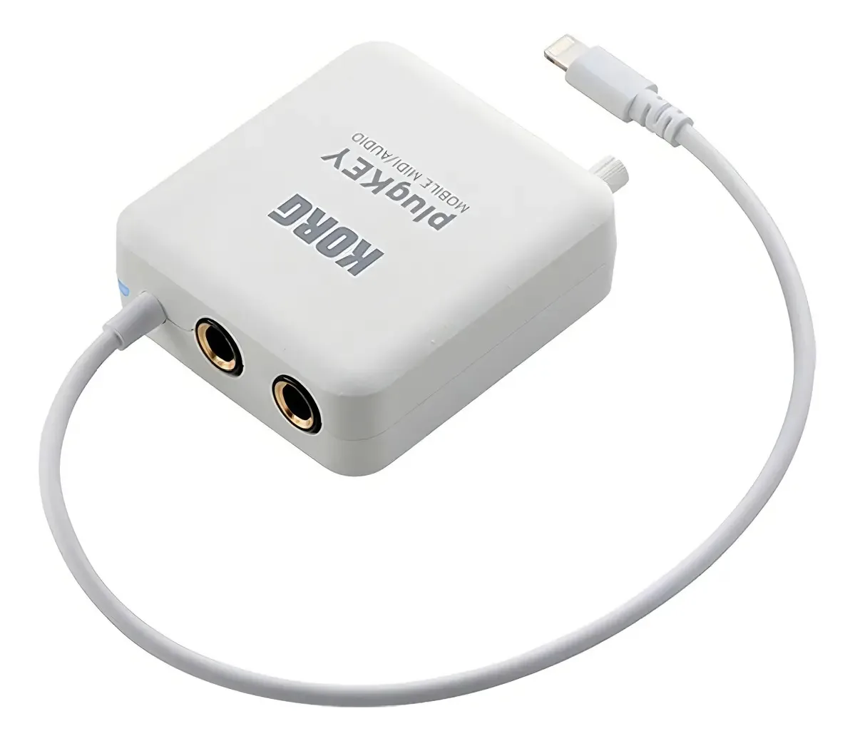 Interface de áudio Korg plugKEY branca
