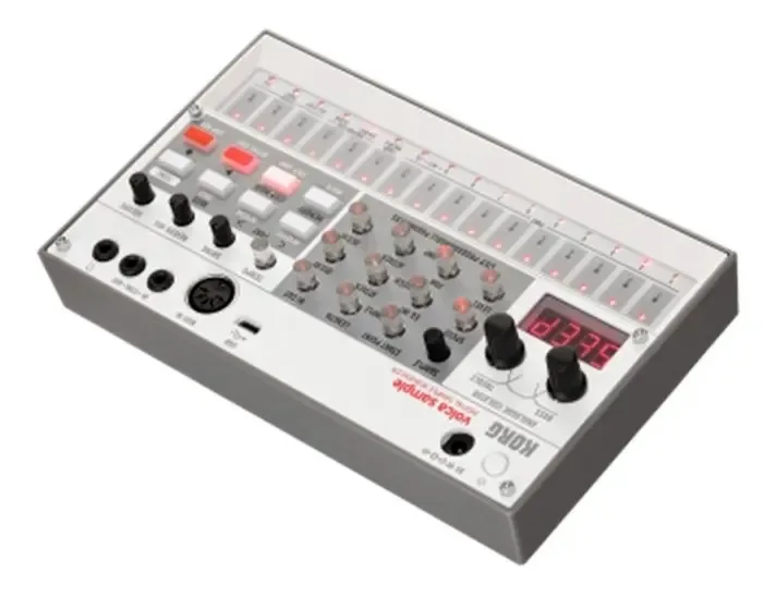 Amostrador digital Korg Volca-Sample2 Sequenciador USB-Midi Branco