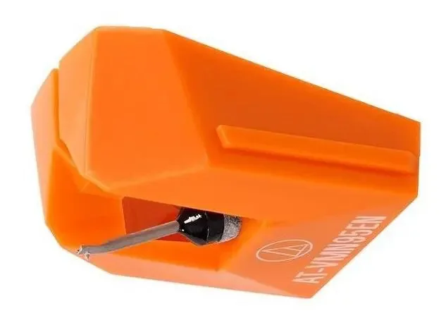 Agulha Para Toca-discos Audio-technica Elíptica At-vmn95en Cor Laranja