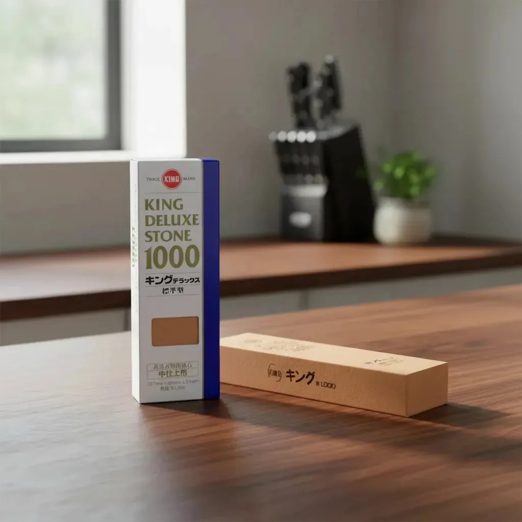 Pedra P/ Afiar Japonesa Alta Gastronomia Gramatura 1000 King