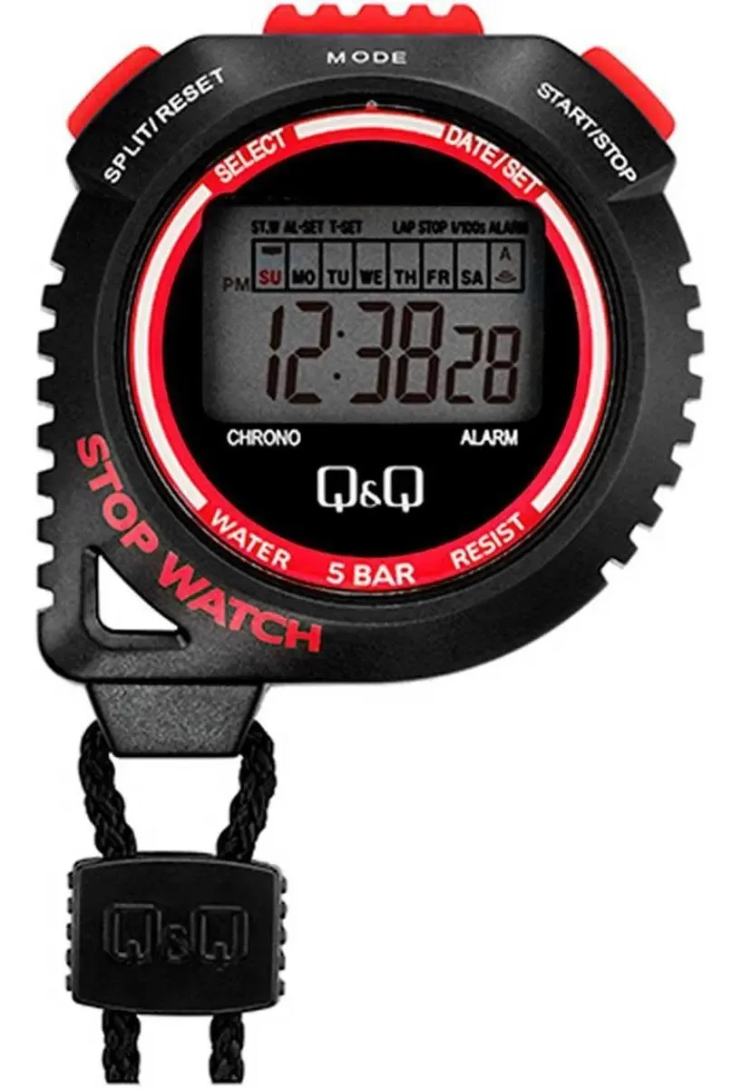 Cronômetro Digital Monitoramento Esportivo Q&q Hs48j003y