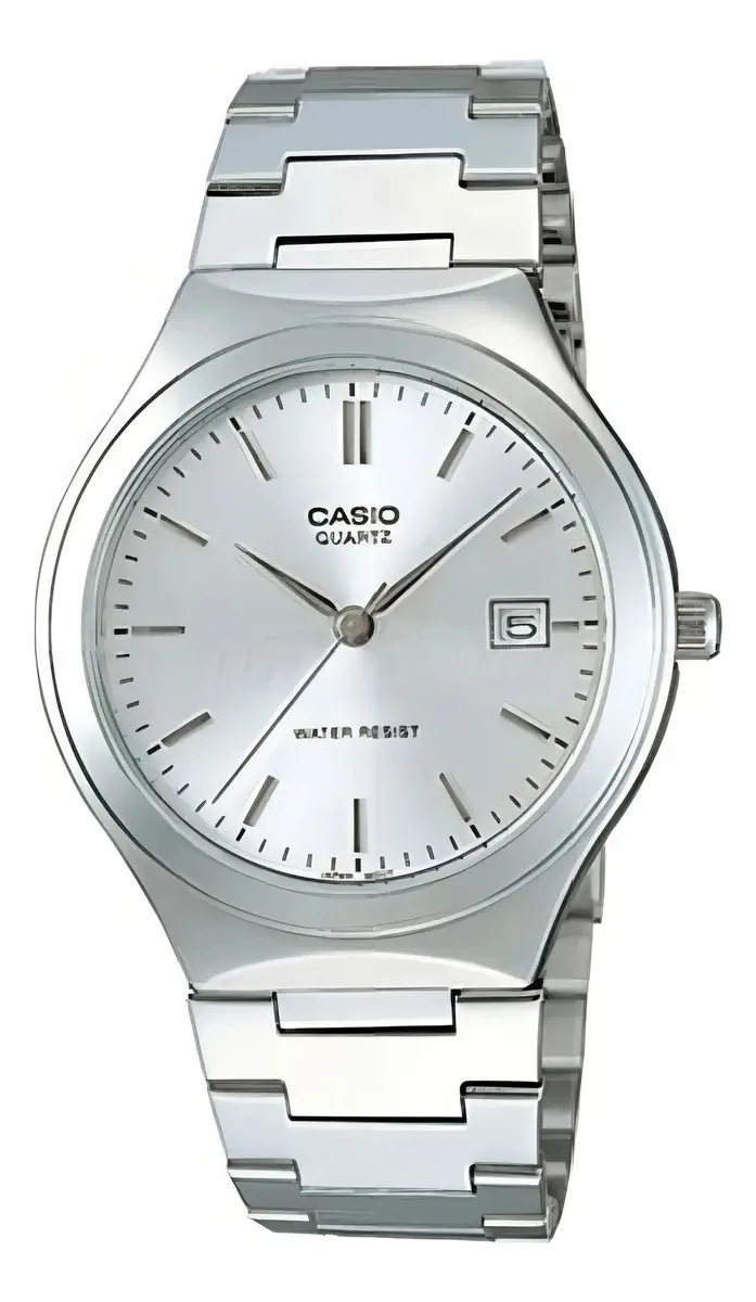 Relógio Casio Masculino Analógico de Pulso Prateado