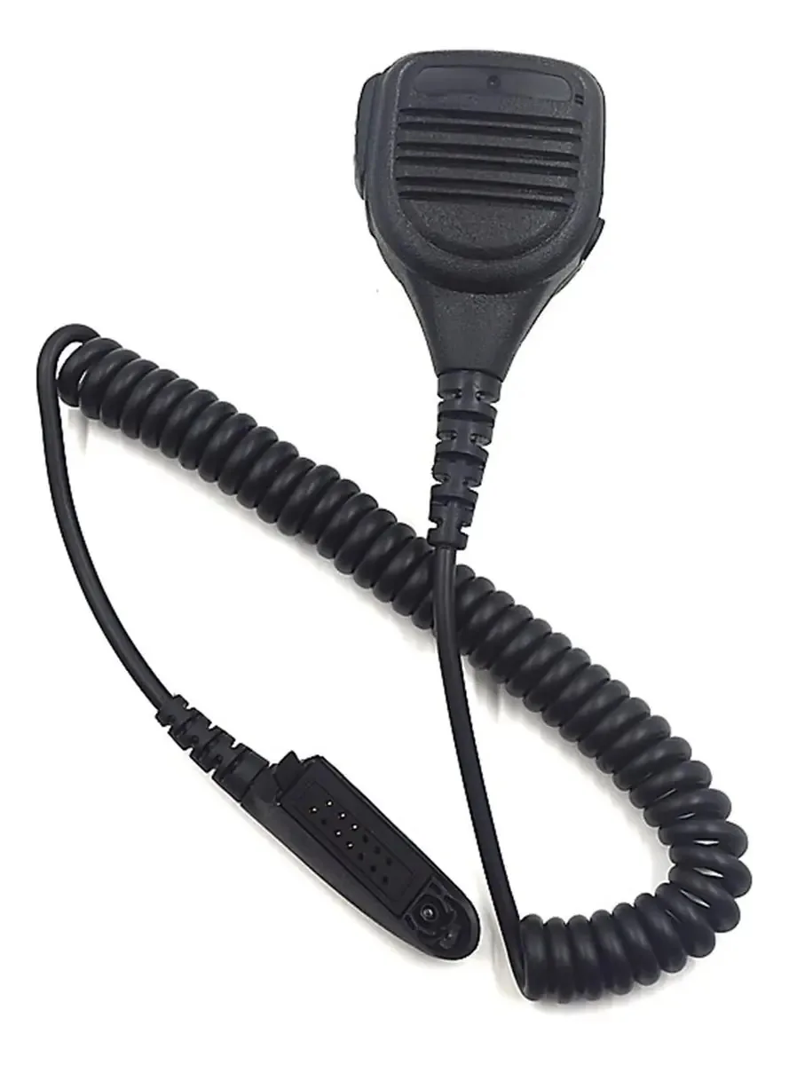 Hasmi Transceptor de Rádio Portátil de Microfone de Altavoz Profissional Ajuste Para Motorola