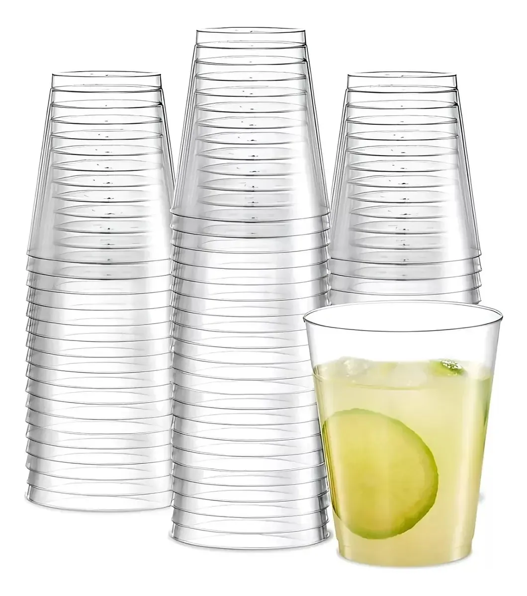 60 copos de acrílico, copos de plástico reutilizáveis, copos reutilizáveis de 299 ml/10 onças, copos de cerveja, copos de plástico, copos de acrílico, copos de confeiteiro grandes