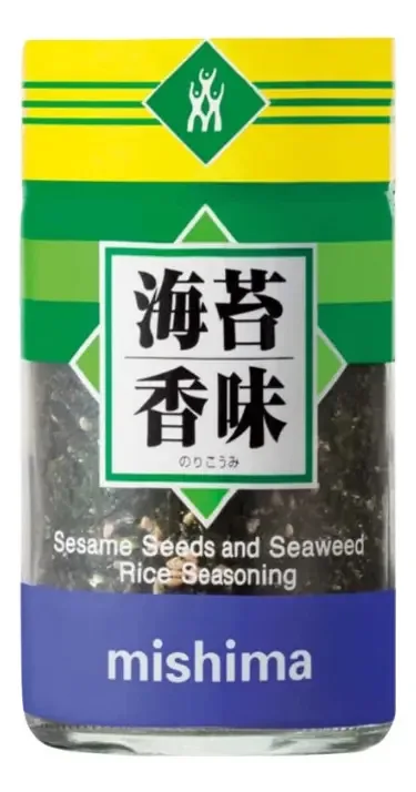 Tempero De Alga Marinha Nori E Gergelim Furikake 55g Mishima