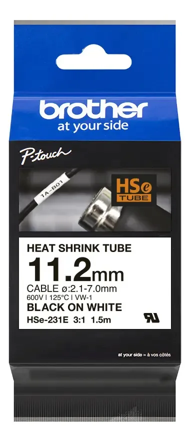 Brother HSE231e retrátil térmico branco