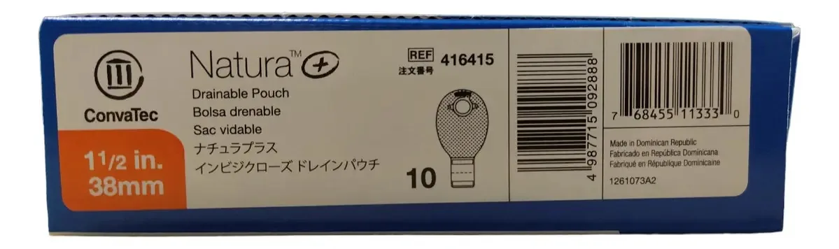 Bolsa de colostomia 10 opaca de 38 mm - Convatec. (416415) V/a