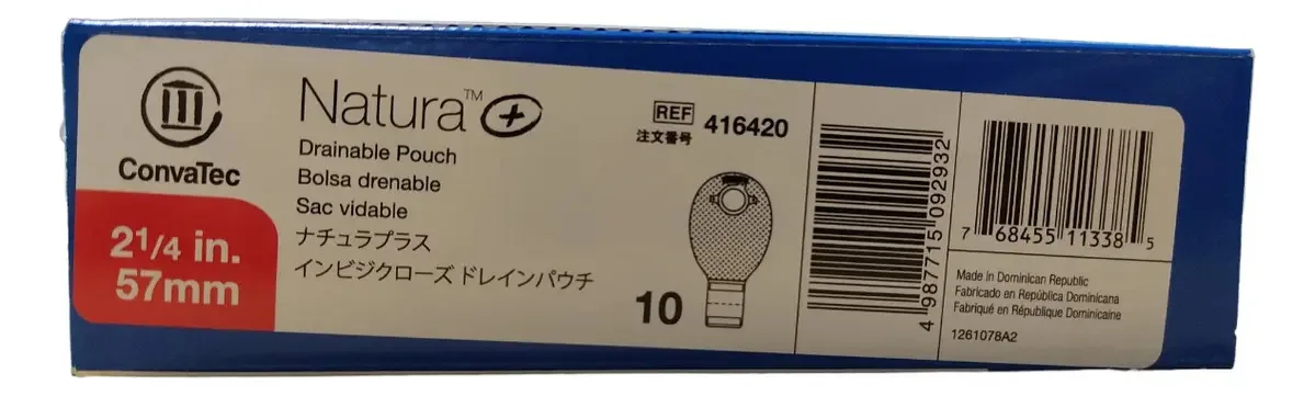 Bolsa de colostomia opaca de 10 57 mm - Convatec. (416420) V/a