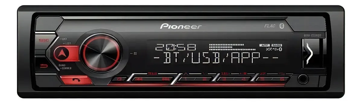 Som automotivo Pioneer DEH S320BT com USB e bluetooth