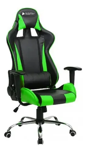 Cadeira Gamer Titanium Verde/preto Bch-22gbk Bluecase