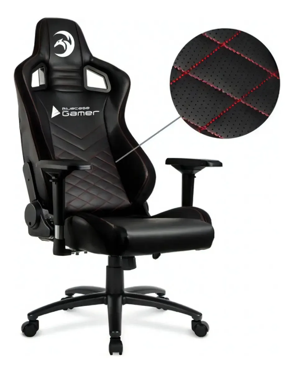 Cadeira Gamer Ruby Bch-27rbk - Bluecase Cor Preto