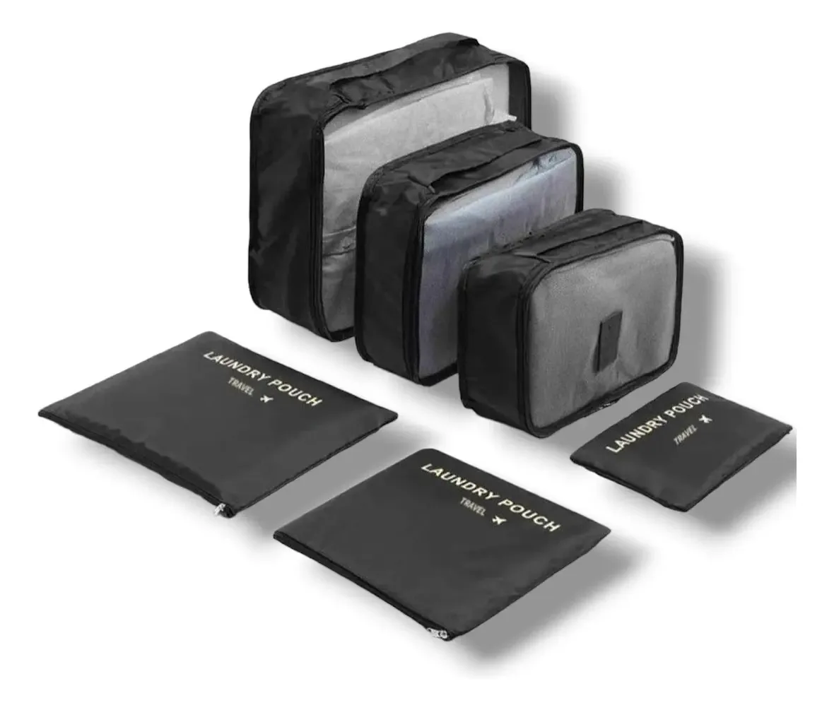 Organizador de bagagem Travel RH209 tamanho Grande preto