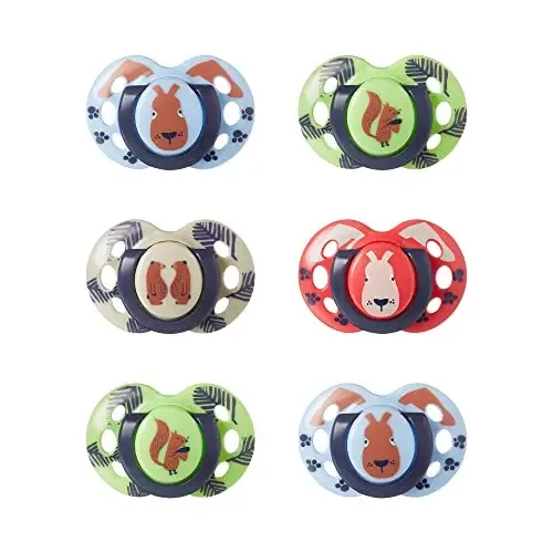 Chupetas Tommee Tippee Fun Style Com Design Simétrico Bpafre