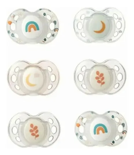 Chupetas noturnas Tommee Tippee que brilham no