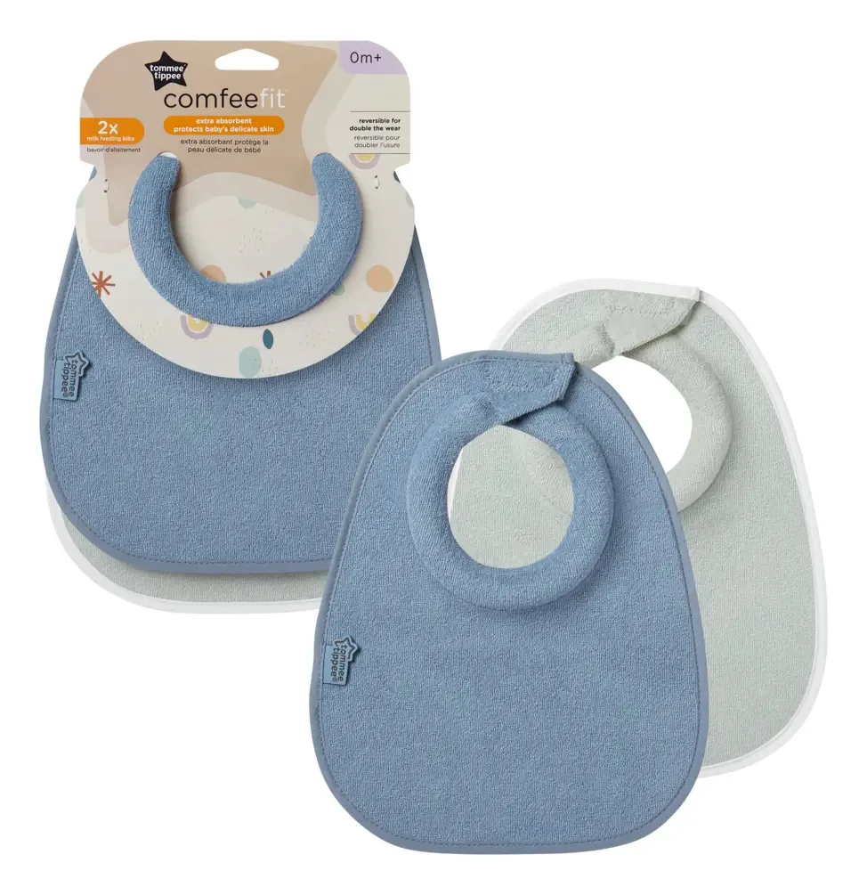 Babete Comfeefit Tommee Tippee azul claro