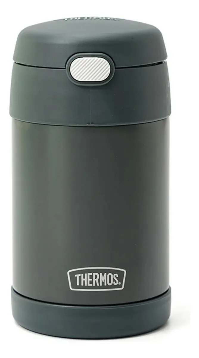 Recipiente de alimentos para crianças Thermos Funtainer cinza 470ml F