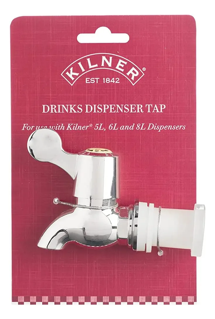 Substituição da chave dispensadora de bebidas Kilner Grey