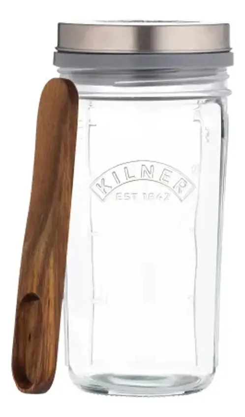 Garrafa de preparação de kefir Kilner de 0,5 lt de cor transparente