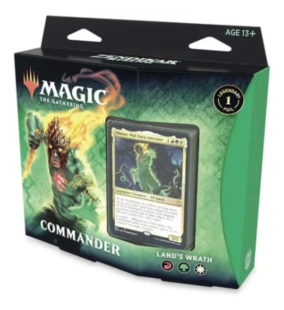 Magic The Gathering Deck Commander Renascer De Zendikar Wizards of the Coast 100 Cartões