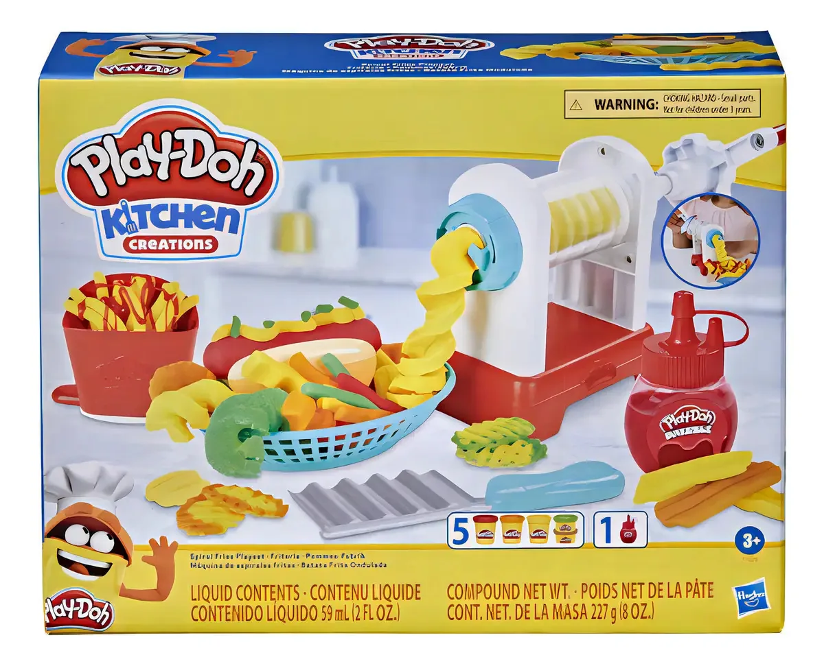 Play-doh Kitchen Creations - Máquina espiral frita