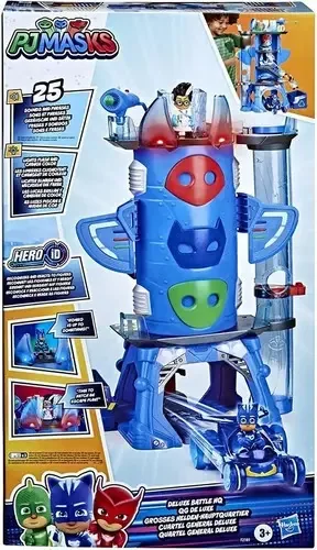 Figuras de ação de luxo da Pj Masks Headquarters