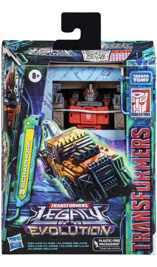 Boneco de ação Transformers Legacy Scraphook