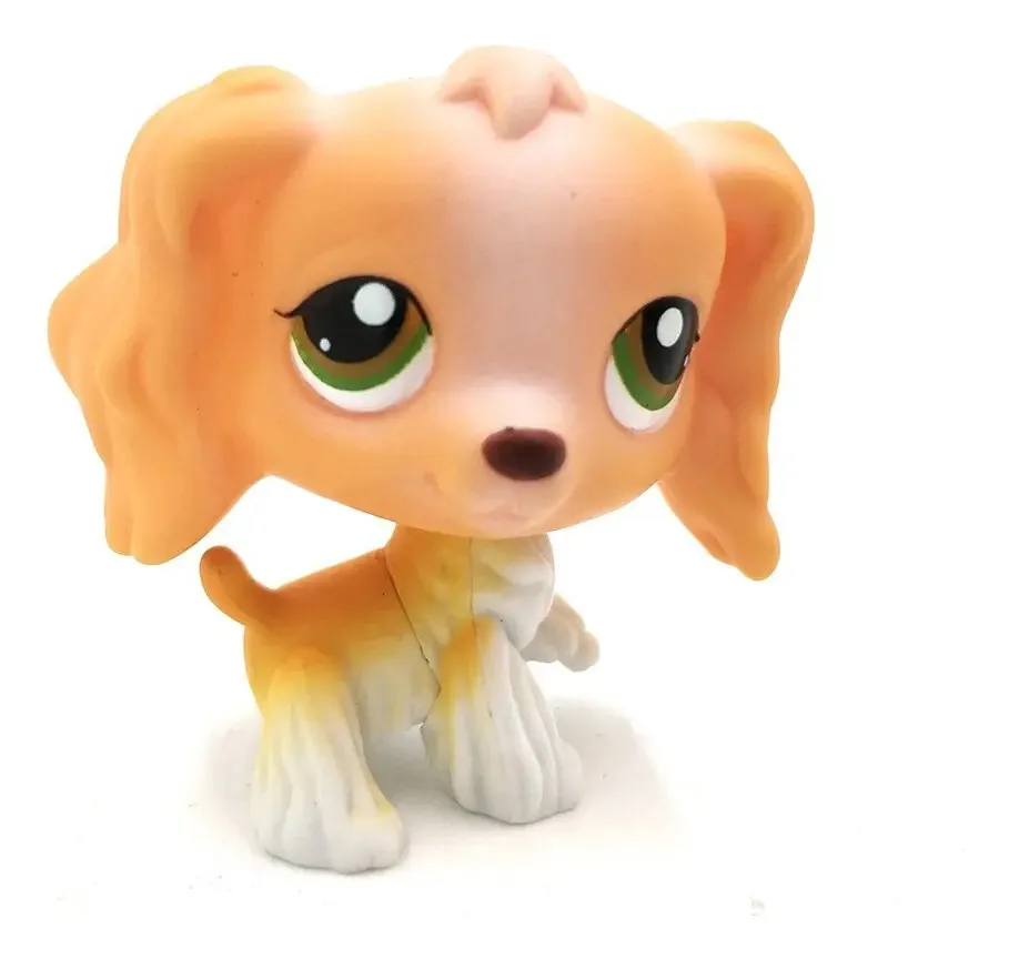 Littlest Pet Shop Lps Cocker Spaniel Lady Olhos Verdes #79