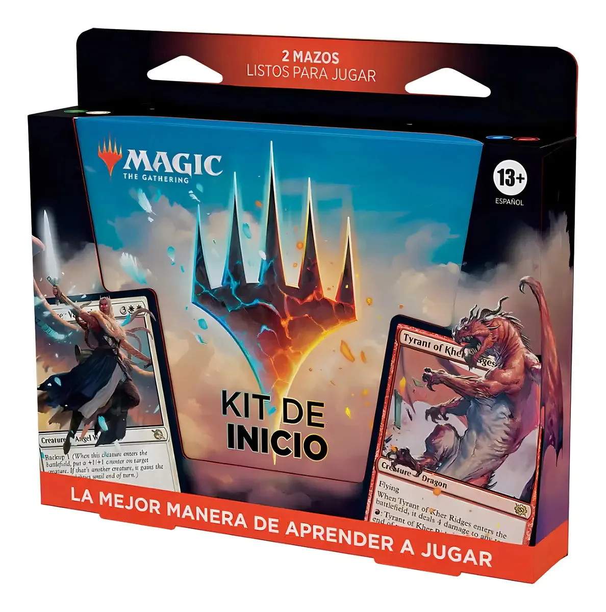 Kit inicial de Magi Cards Wilds Of Eldraine, idioma espanhol, kit inicial de mágica
