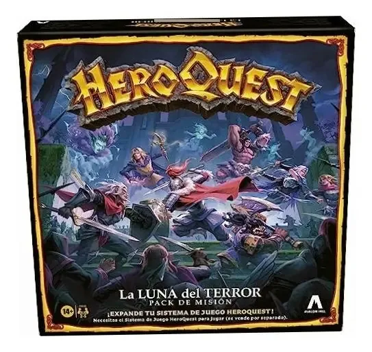 Pacote de missões lunares Hasbro Gaming Avalon Hill Heroquest